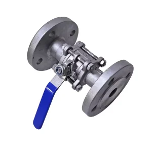 Manual Flanged Ball Valve 304 Stainless Steel for Water Gas Oil ODM OEM Custom 1 Year Warranty DN15-DN50