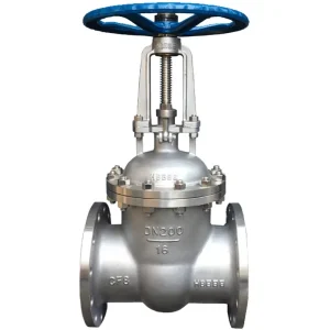Manual Flanged Gate Valve Z41H 16C Carbon Steel Stainless Steel National Standard for Steam Air Oil Moderate Temperature