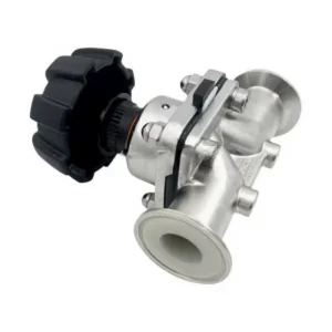 Manual Fluorine-Coated Corrosion-Resistant High-Temperature Food-Grade Quick-Install Diaphragm Valve