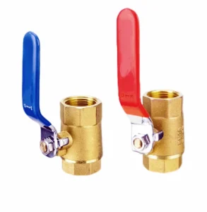 Manual Gas Ball Valve Forged Brass Low- and High-Temperature Shutoff