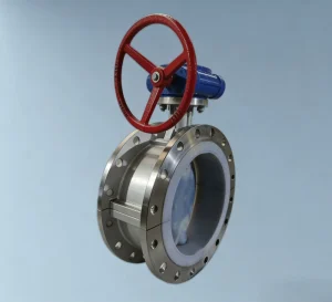 Manual Gas Butterfly Valve 1 in Port Size