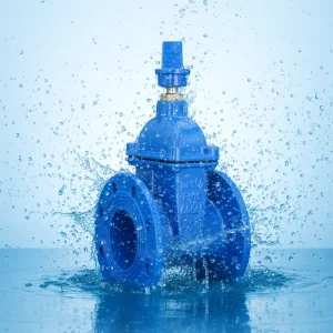 Manual General Elastic Safety Gate Valve Soft Sealing Flange Ductile Iron for Water DN40 DN200