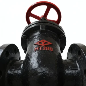 Manual Gray Cast Iron Flanged Gate Valve From DN40 to DN300 with Wedge shaped Hard Seal Concealed Stem Gate Valve