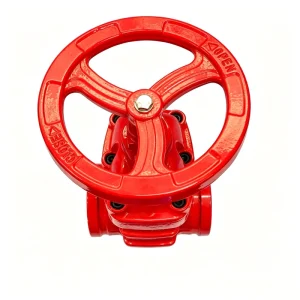 Manual Grooved Non-Rising Stem Control Gate Valve Ductile Iron EPDM Seal Stainless Steel Stem Fire Low Temperature Potable Water
