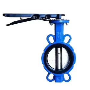 Manual Handle Wafer Butterfly Valve Industrial Pipeline Control Valve