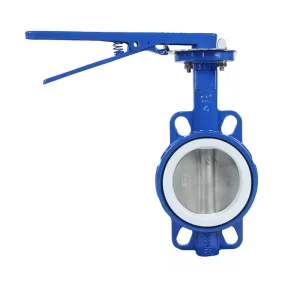 Manual Handle for Butterfly Valve Durable Ductile Iron Lever Operator for Wafer Lug Valves