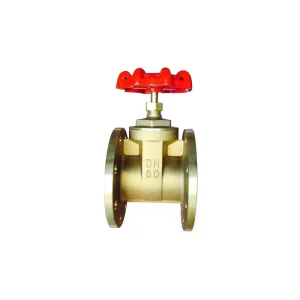 Manual Hard Sealed Brass Gate Valve Copper Core Brass Flange Gate Valve