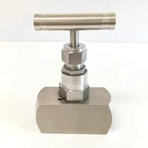 Manual High Pressure Stainless Steel 316L Needle Valve 1/8″-1″ Bore 6000psi High Temperature Female Thread for Gas/Water/Oil