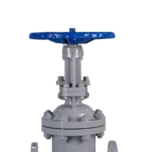 Manual High Temperature Base Rising Stem Flanged Gate Valve Soft Seal WCB Resilient Seated