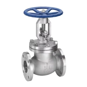 Manual High Temperature OEM 316 Stainless Steel Globe Valve Flange Connection for Industrial Use