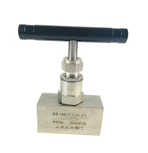 Manual High Temperature and High Pressure Stainless Steel Straight Through Welding Needle Valves Socket Welding Needle Valves