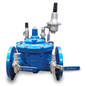 Manual Hydraulic Control Valve Water Oil Gas Media Pressure Reducing Control Valve