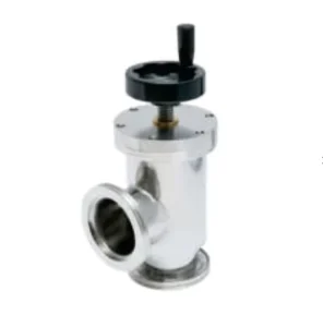 Manual L Type ISO Angle Valve Bellows SS304 SS316L Vacuum Valve Stainless Steel Flapper OEM Valve for High Water Vacuum Fitting