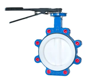 Manual LT Type Lug type Single clamp Butterfly Valve for Water Oil Gas Applications with Normal Temperature