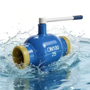 Manual Lever Operated Welded Ball Valve (Q61F-16) Cast Steel 2 Connection 1/2 Port PTFE Sealing for Water/OEM Gas