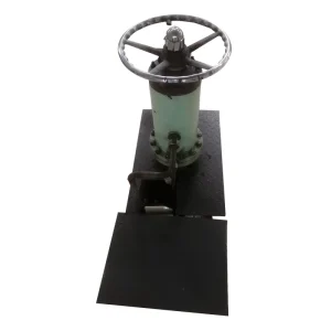 Manual Locked Main Steam Shutoff Stop Valve