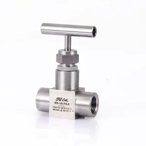 Manual Needle Valve High-Pressure Stainless Steel 316 Gas Media SS-V8 3