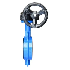 Manual Operated Soft Sealing Butterfly Valve for Water Oil Applications with 3 Year Warranty