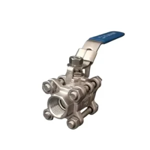 Manual Operation 1/4″ to 4″ Stainless Steel 2000WOG 2PCS Screwed End Ball Valve