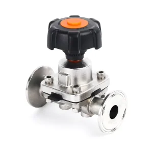 Manual Plastic Weld/Clamp Diaphragm Valve EPDM/PTFE for Pharmaceutical Equipment