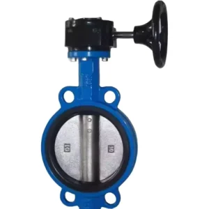 Manual Power Cast Iron 4 Inch Wafer Type Butterfly Valve D71X 10 16 General Application for Base Media