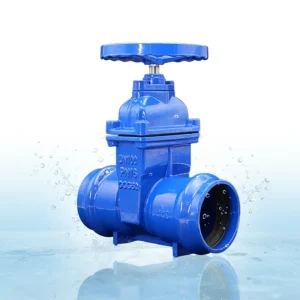 Manual Safety Water Non Rising Stem Ductile Iron Socket End Gate Valve with Handwheel Gland Type