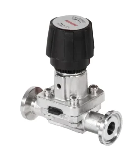 Manual Sanitary Diaphragm Valve for High Temperature Water with PTFE EPDM Gasket