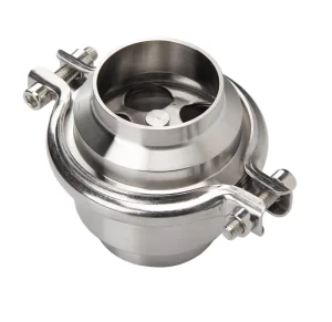 Manual Sanitary Welded Check Valve SS 304 316L One Way Non Return Metal NRV 3/4 2” 4 Inch