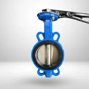Manual Sealing Ductile Iron Butterfly Valve Oil Clip Type Water Treatment DN50 DN600