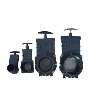 Manual Slide 6 Inch Gate Valve PVC Water Knife Gate Valve Ball Structure Underground 4 Inch Gate Valve