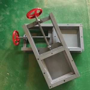 Manual Slide Valve Pneumatic Stainless Steel Square Gate Valve Drain Irrigation Canal Discharge Water Valve