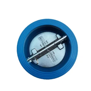 Manual Spring Check Valve for Basement Drain with EPDM Sealing and Nickel Plating