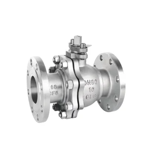 Manual Stainless Steel Ball Valve, Worm Gear, 2-Piece Flanged, CF8M, PN16/40, DN15-DN200