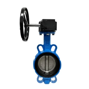 Manual Stainless Steel Butterfly Valve Nickel Plating for Water Applications General Industrial Use DN250 Port Size 18 Month