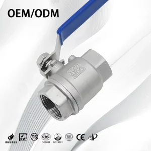 Manual Stainless Steel Two Female Male Thread High Temperature OEM Customizable Ball Valves With Corrosion Resistant