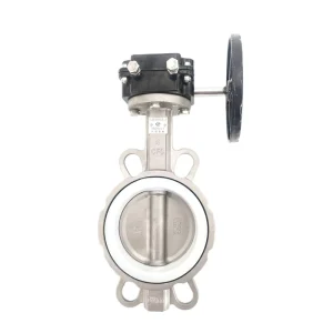 Manual Stainless Steel Wafer Butterfly Valve for Water Applications