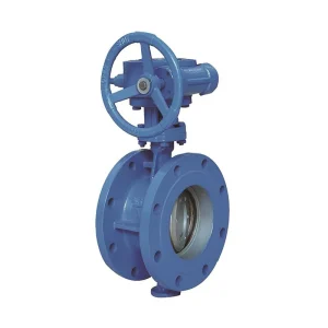 Manual Standard ANSI GB Handwheel Operated Flanged Butterfly Valve DN50-DN1200 Ductile Iron Body Rubber Lined Water Oil