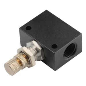 Manual Throttle Adjustable Air Speed Control Pneumatic Valve Flow Control Valve