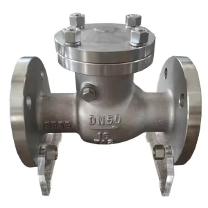 Manual Titanium Alloy TA2 Flange Stop Check Ball Valve Model YC Valve 1/2″~20″ Port Size