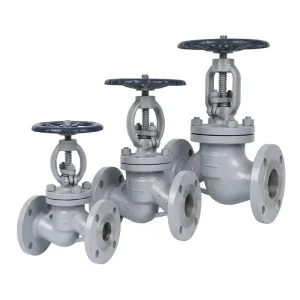 Manual WCB Cast Steel Flanged Globe Valve Rising Stem Stop Valve for Industrial Plumbing and Heating Systems