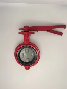 Manual Wafer Butterfly Valve Cast Iron Disc Non pin Design for Petroleum Slurry Pipelines DN50 DN600 Port Size 18 Months