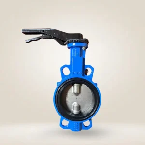 Manual Waffle Disc Butterfly Valve DN50 DN600 PN10 PN16 Elastic Seat Concentric Design for Water Conservancy Irrigation