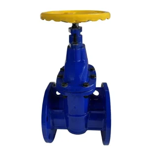 Manual Water Control Non Rising Stem Hard Seal 4 Inch Port Gate Valve with 3 Year Warranty