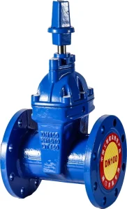 Manual Water Gate Valve Resilient Seat 24 Month Warranty Low Normal Temperature