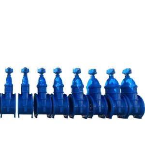 Manual Water Gate Valve with Concealed Stem and Handwheel Non-Elevating Rubber-Sealed ASTM Standard Industrial Valve