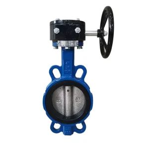 Manual Water System Butterfly Valve with Cast Iron Turbine DN200 Butterfly Valve