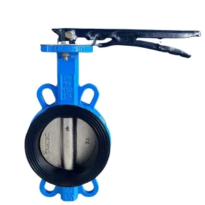 Manual Water Treatment High Performance Ductile Iron Butterfly Valve for General Application