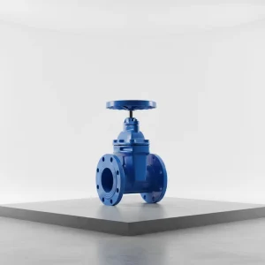 Manual Water-proof Ductile Iron Buried Design Flange Soft Seal Non-rising Stem Gate Valve for Underground Pipeline