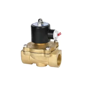 Manufacturer 2W 025 08 Series Solenoid Valve Copper Body Normal Closure System for Water Control OEM Customization