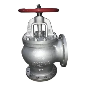 Manufacturer Cast Iron Angle Check Valve 10K JIS F7376 OEM ODM